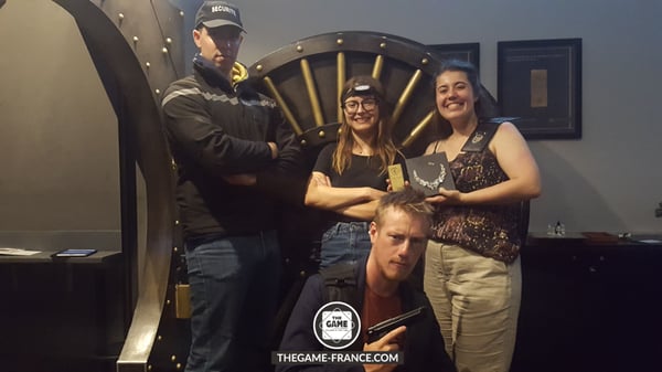 Records équipe braquage française banque