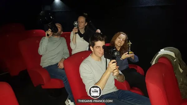 escape game record cinéma hanté