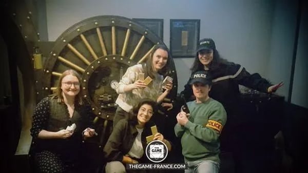 Braquage à la française banque