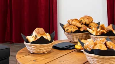Petit déjeuner basé sur une arrivée à 9h00