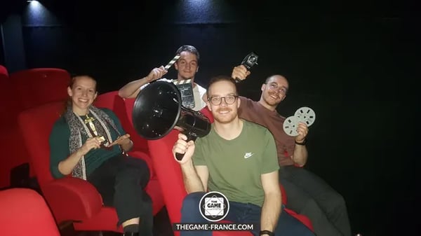 record escape game cinéma hanté