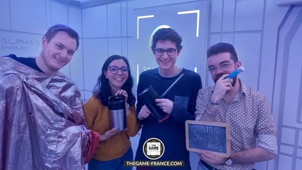 escape game record mission spatiale