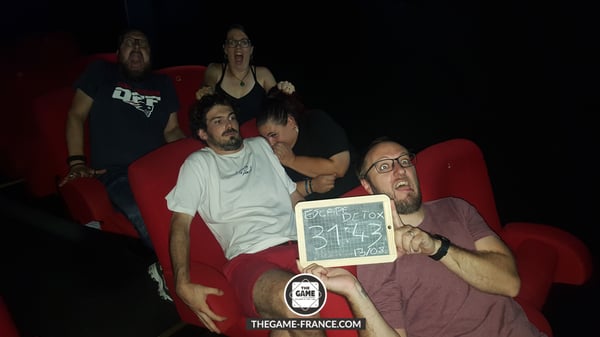 Records équipe cinéma hanté