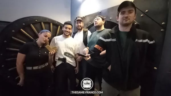escape game record braquage française banque