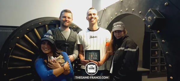record escape game braquage française