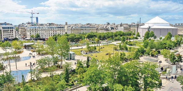 Le jardin Nelson Mandela