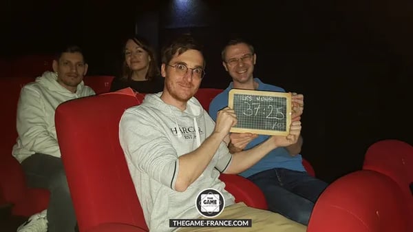 escape game record cinéma hanté