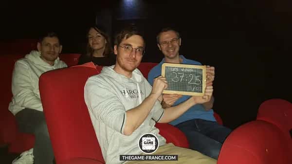 escape game record cinéma hanté