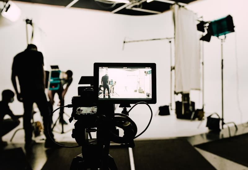 Photo pendant tournage