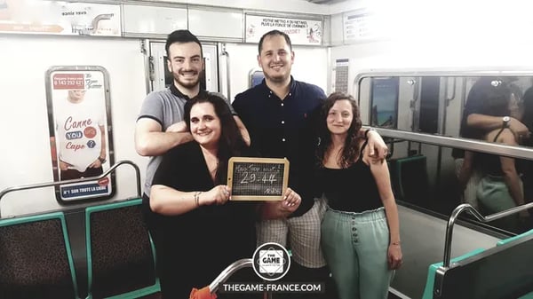 record métro escape game juin 2023