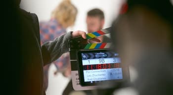 Photo pendant tournage