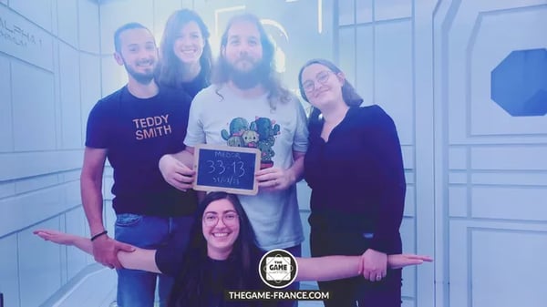 record escape game mission spatiale
